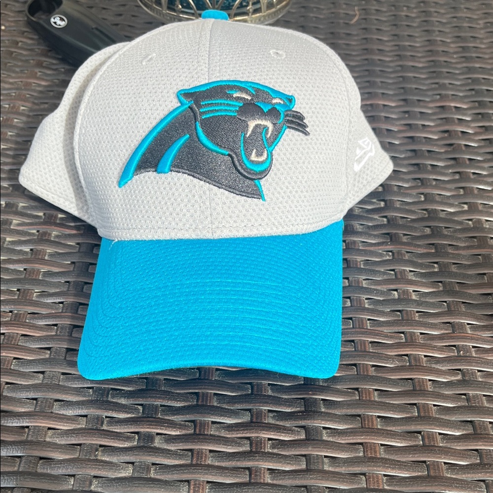 New Era Gray and Blue Panthers Hat